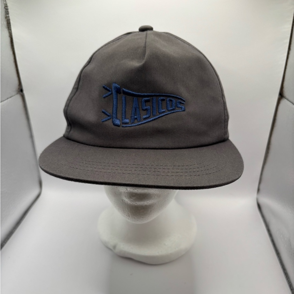 Clasicos Grey & Blue SnapBack Hat.